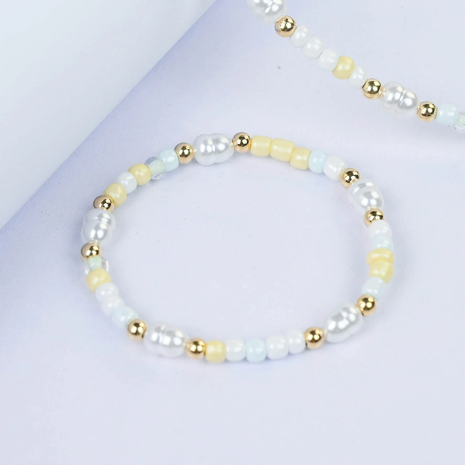CHARM BEADED NECKLACE & BRACELET FOR GIRLS - Image 3