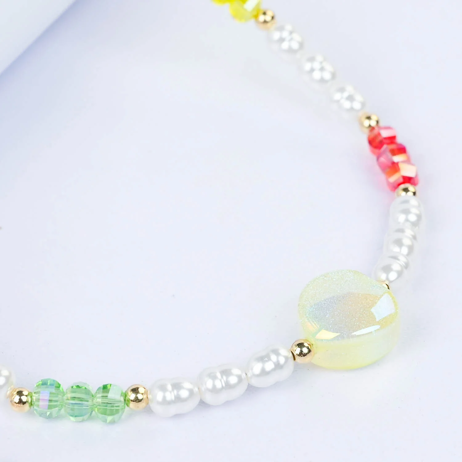 CHARM BEADED NECKLACE & BRACELET FOR GIRLS - Image 2