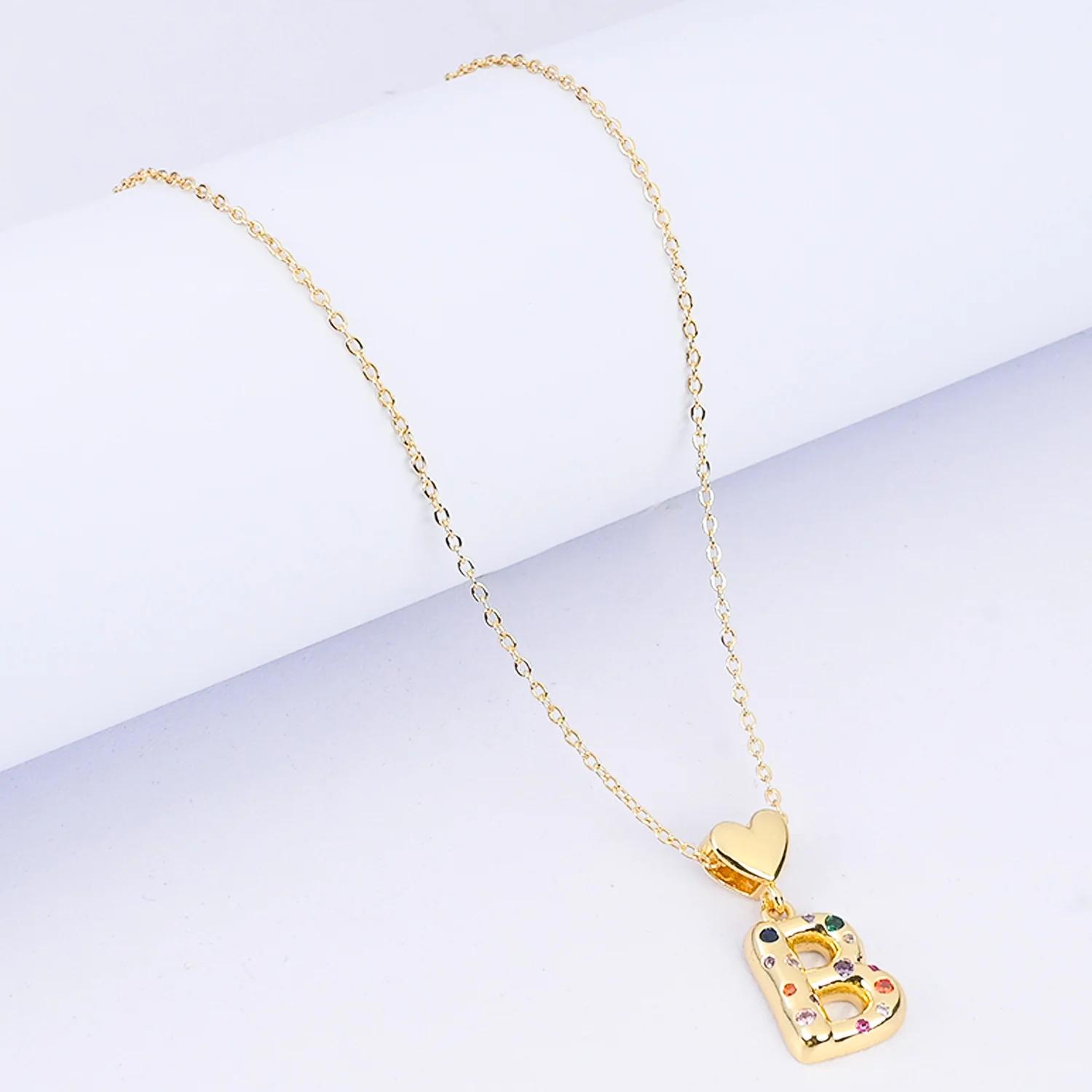 Alphabet/Letter Pendant Necklace for Girls