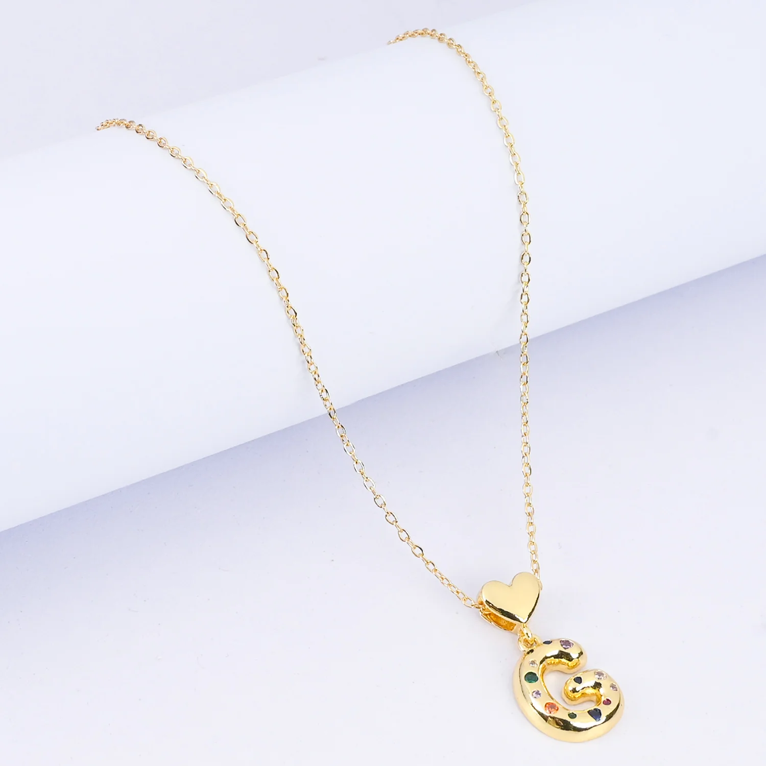 Alphabet/Letter Pendant Necklace for Girls