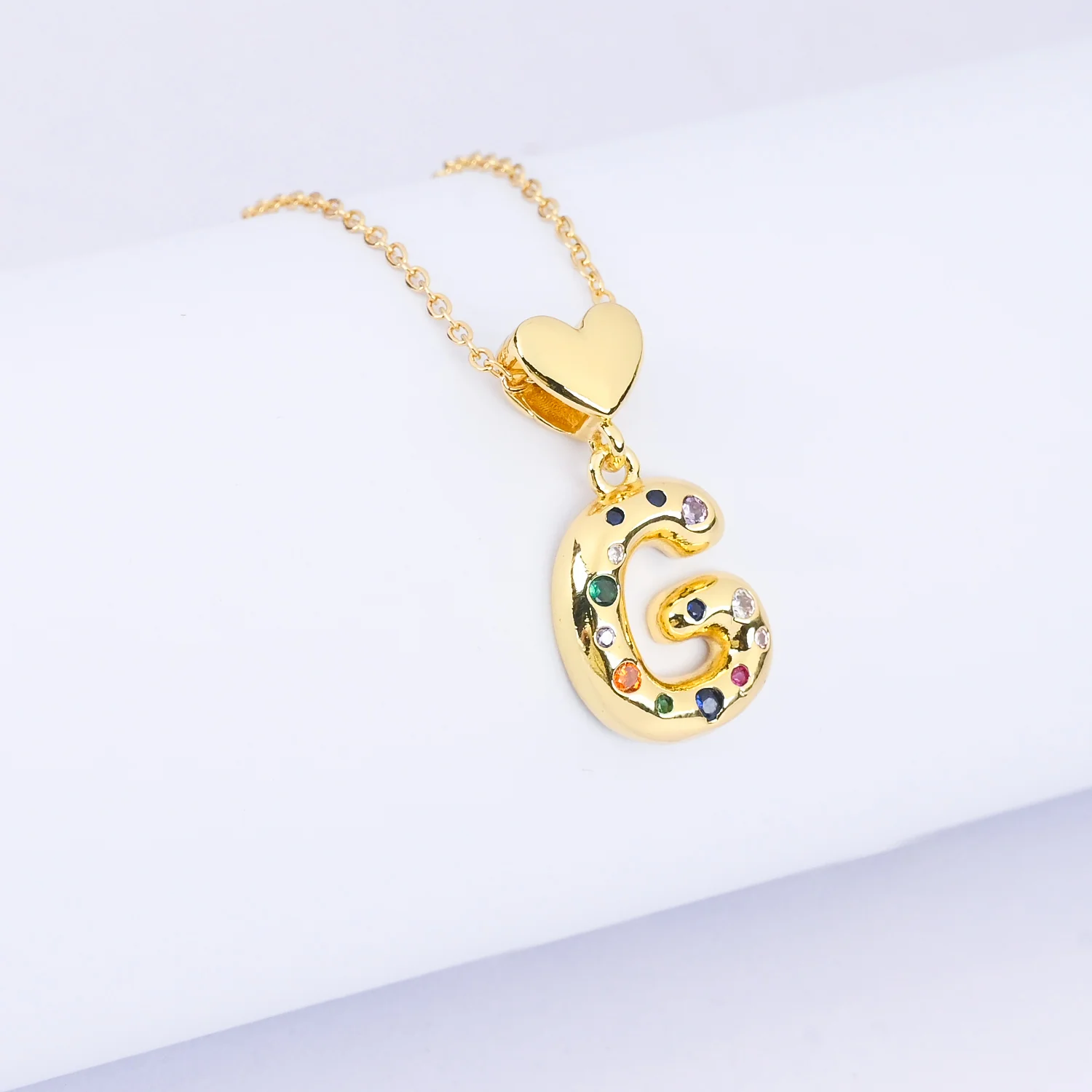 Alphabet/Letter Pendant Necklace for Girls - Image 2
