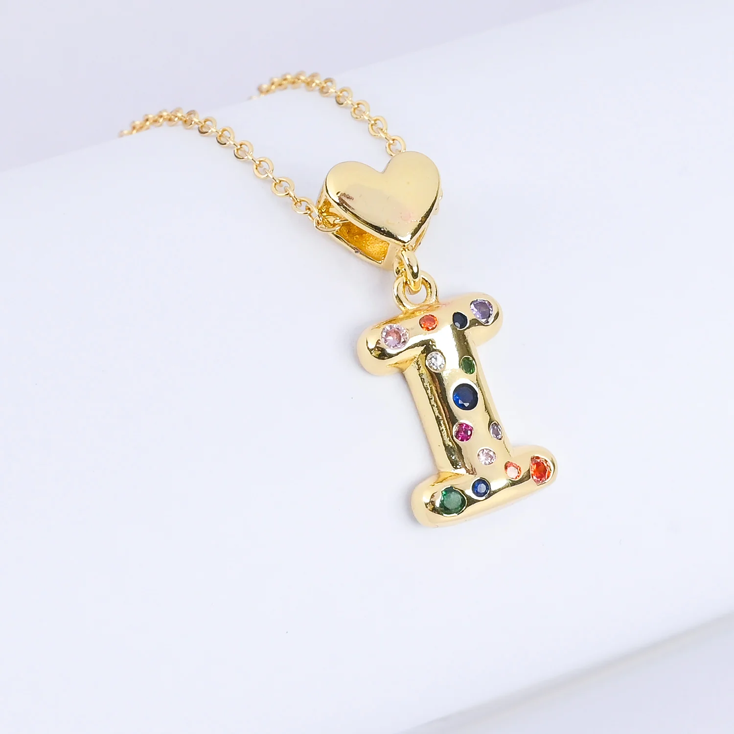 Alphabet/Letter Pendant Necklace for Girls - Image 2
