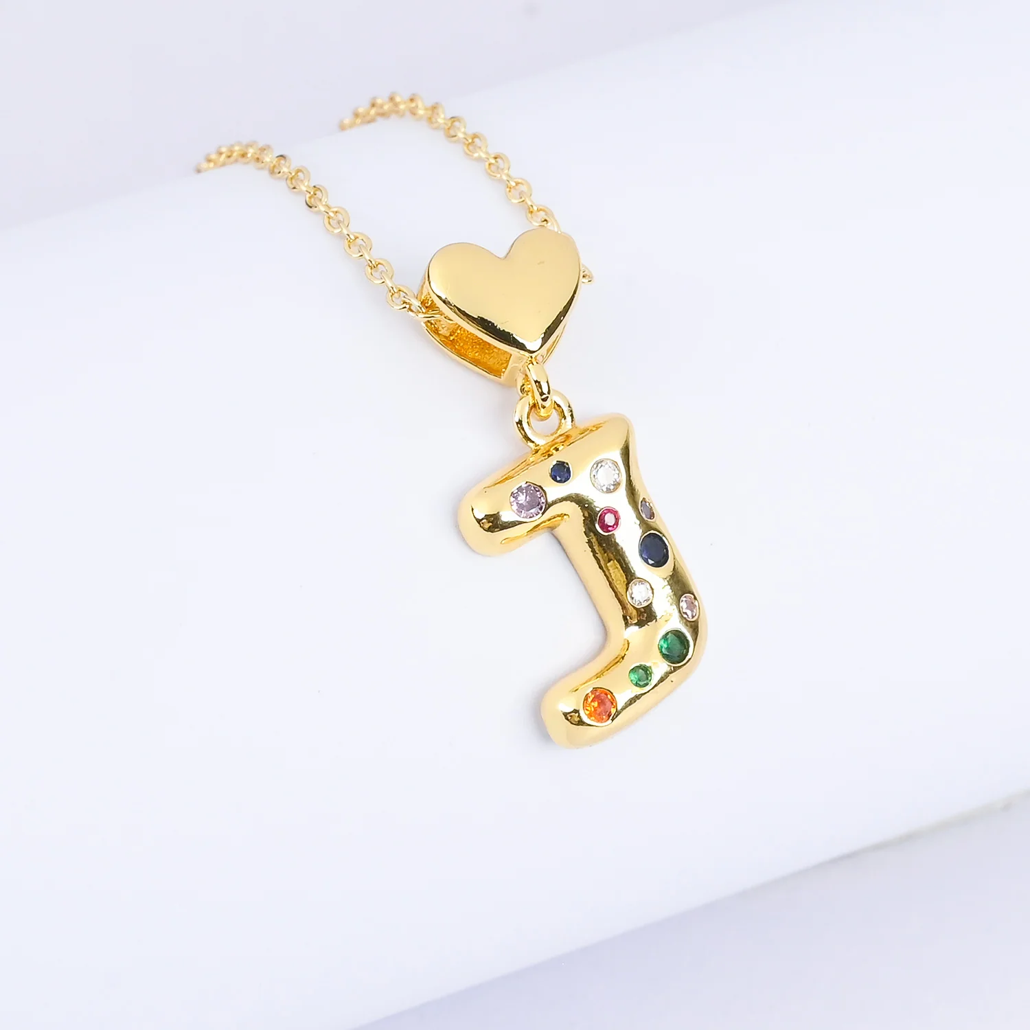 Alphabet/Letter Pendant Necklace for Girls - Image 2