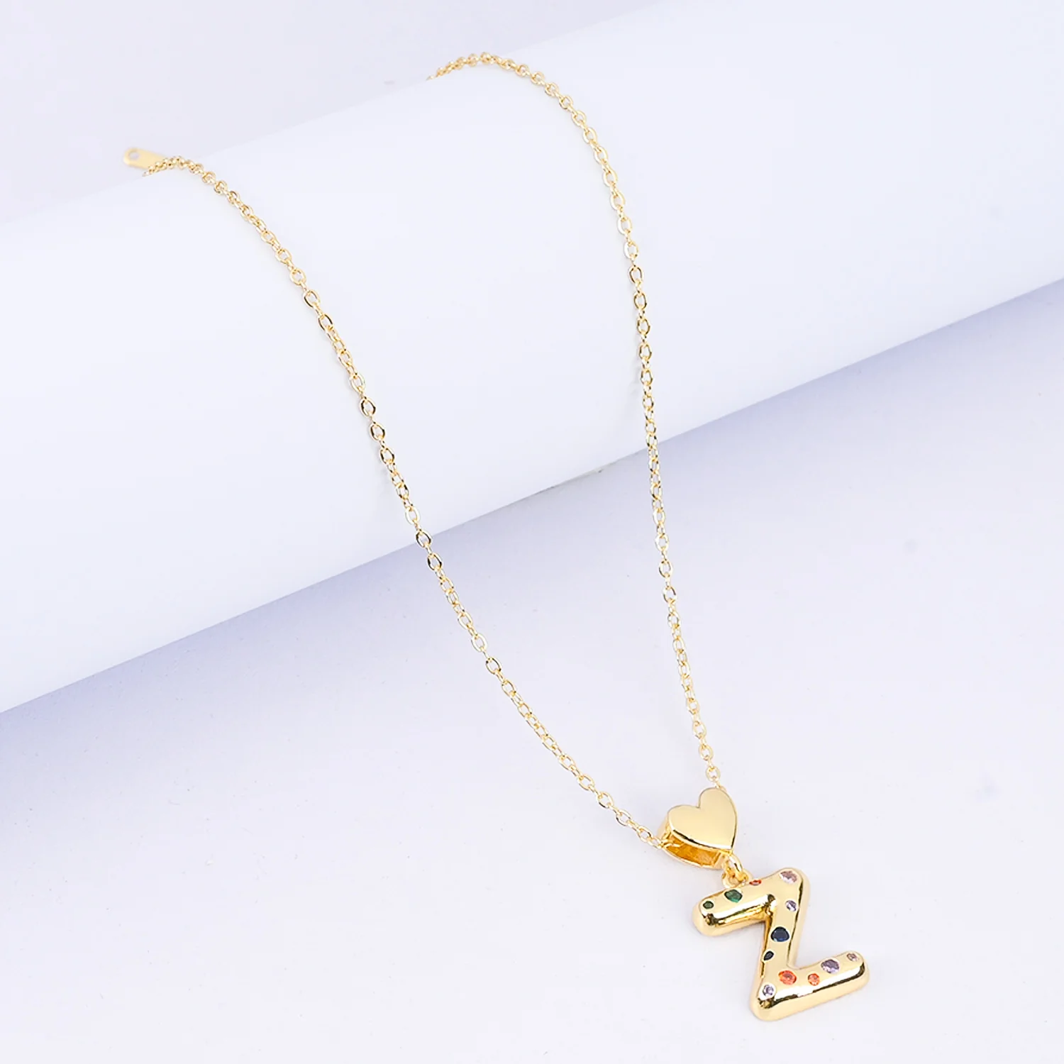 Alphabet/Letter Pendant Necklace for Girls