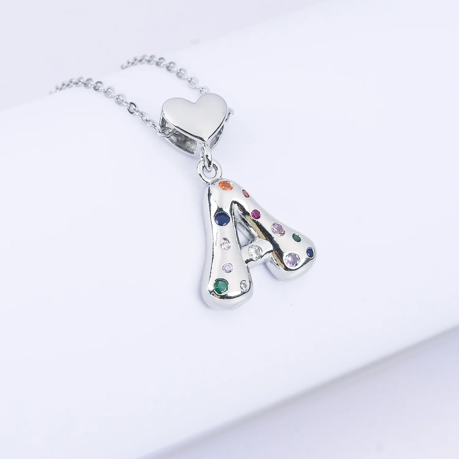 Alphabet/Letter Pendant Necklace for Girls - Image 2