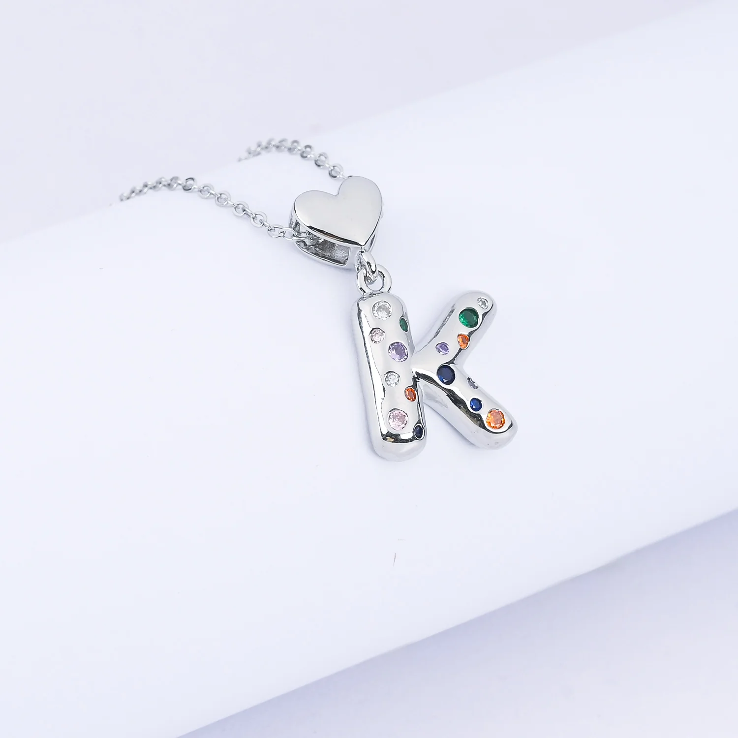 Alphabet/Letter Pendant Necklace for Girls - Image 2