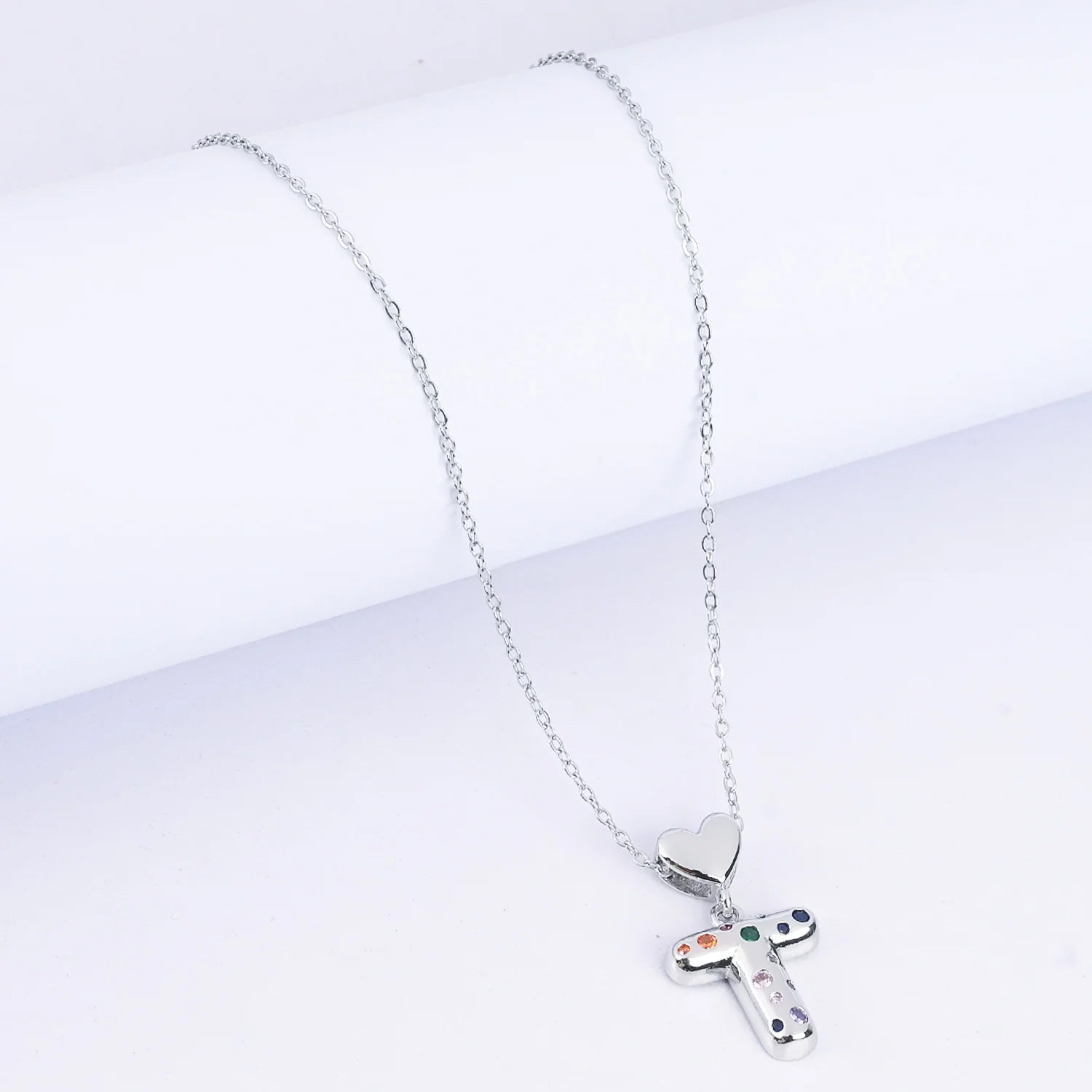 Alphabet/Letter Pendant Necklace for Girls
