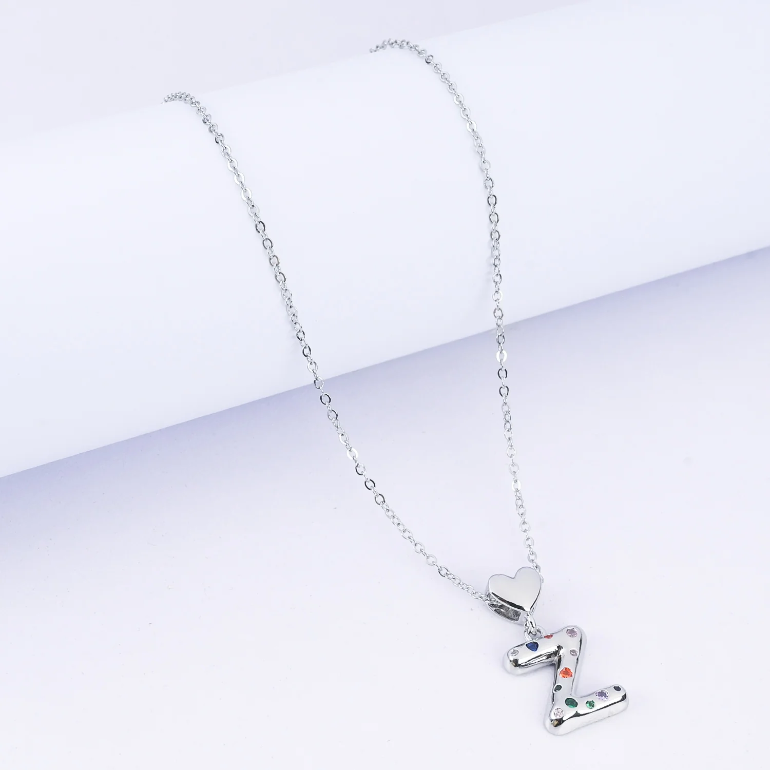 Alphabet/Letter Pendant Necklace for Girls