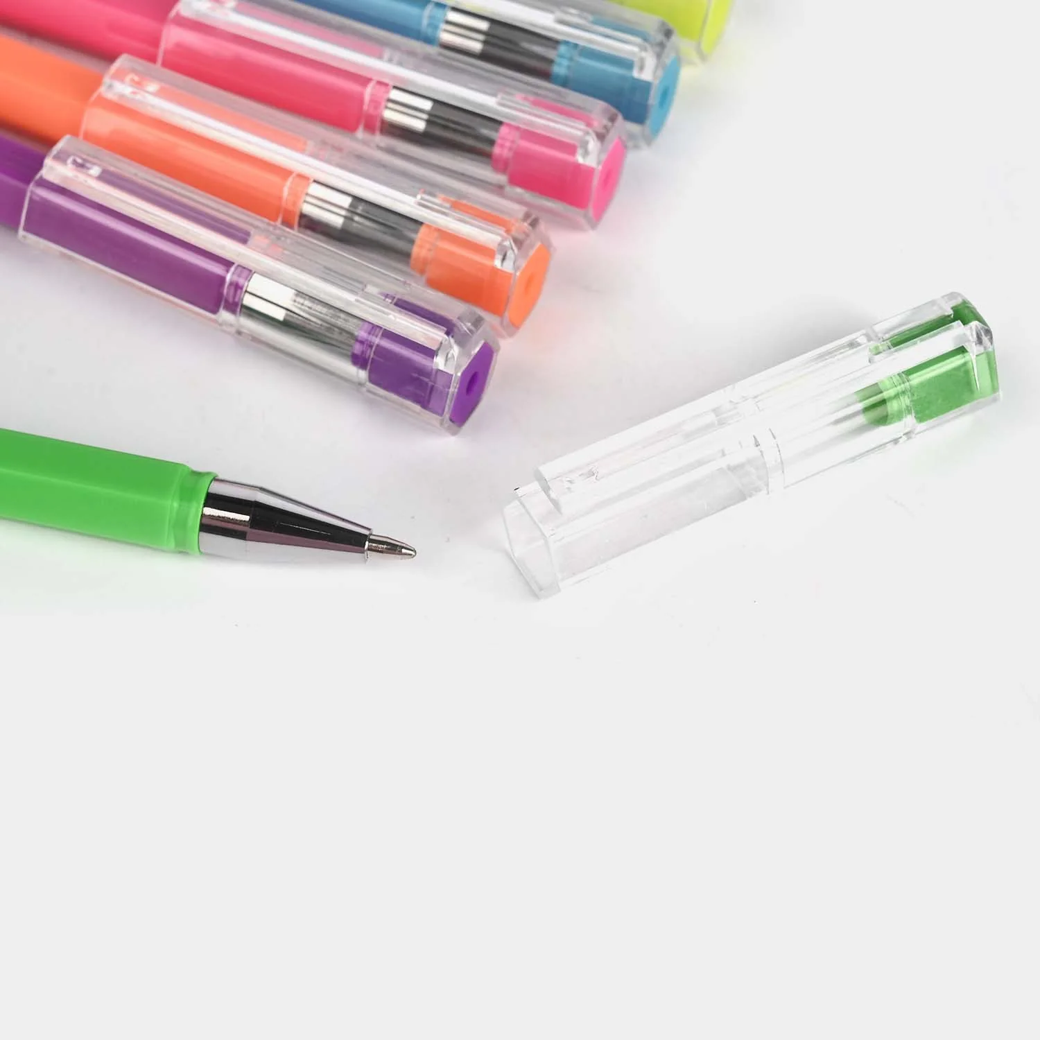 Neon Gel Pen Set 6Pcs - Image 2
