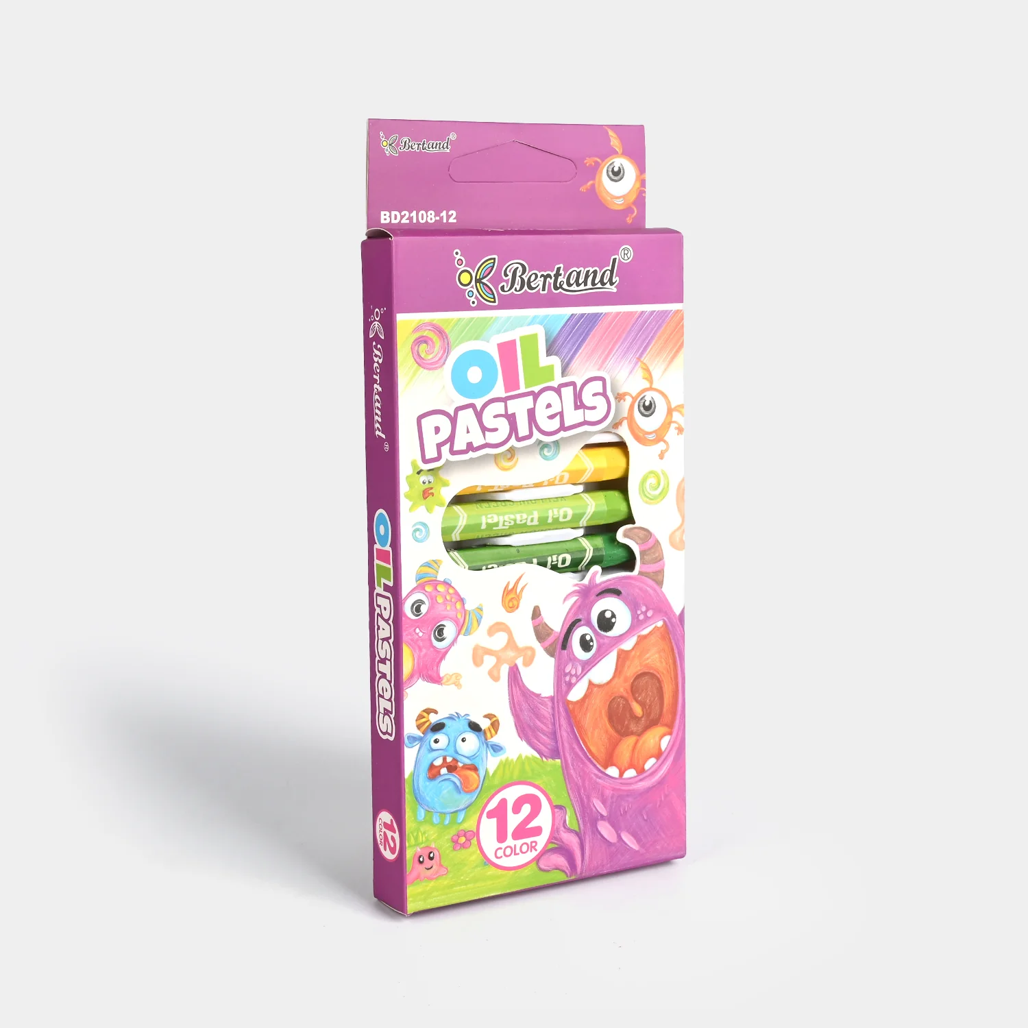 Oil Pastel Color 12PCs For Kids - Image 3