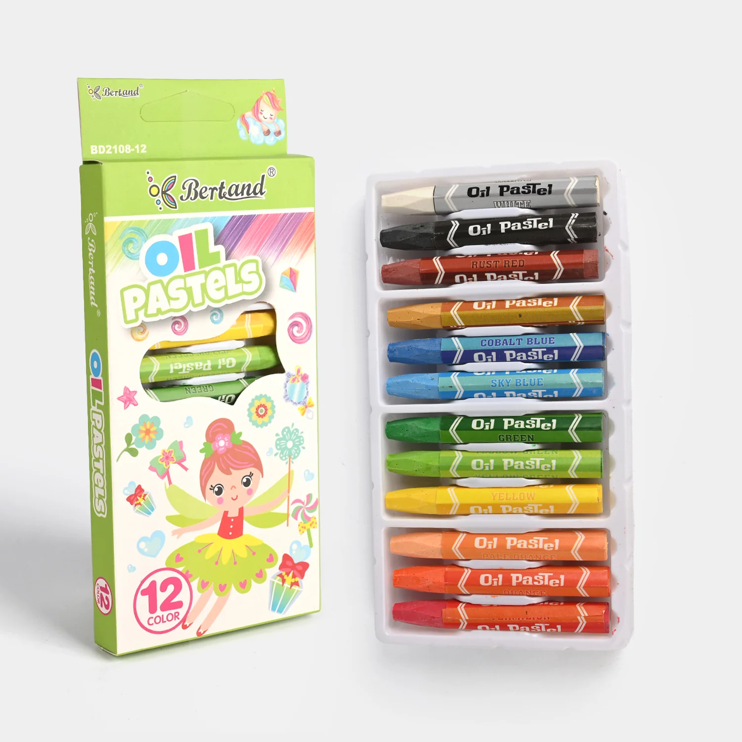 Oil Pastel Color 12Pcs for Kids