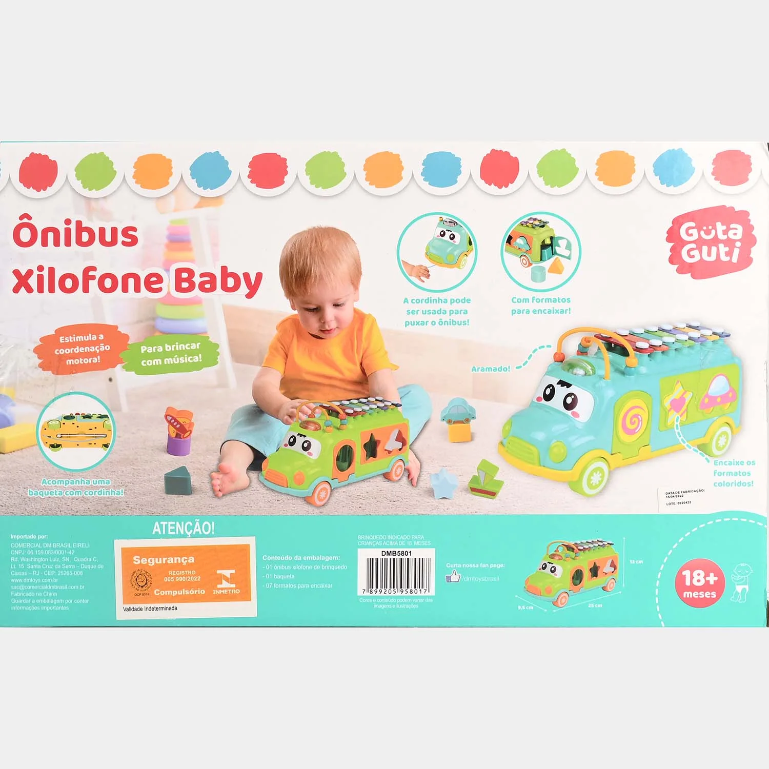 Educational Musical Bus Xylophone Toy - Image 8