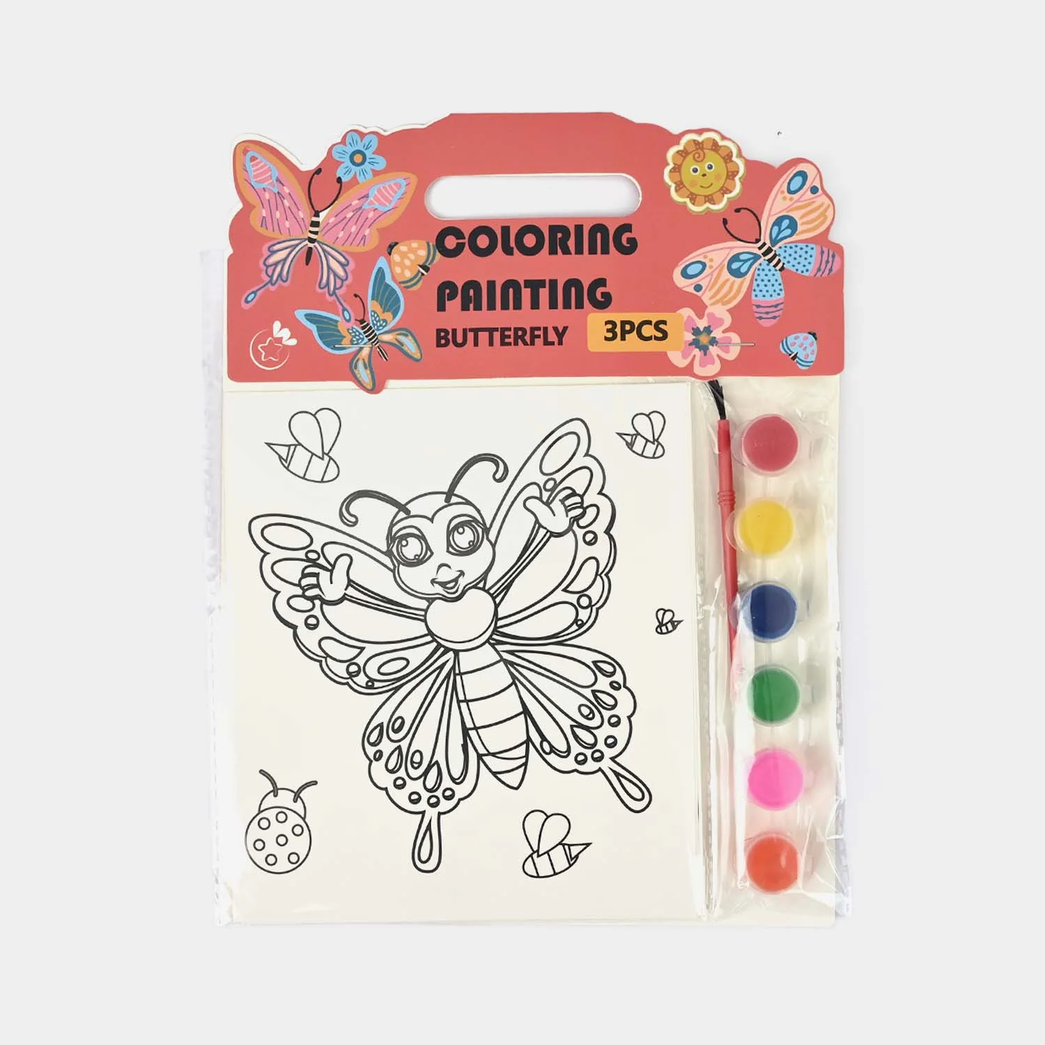 Butterfly Coloring & Painting Set β 3PCS for Kids