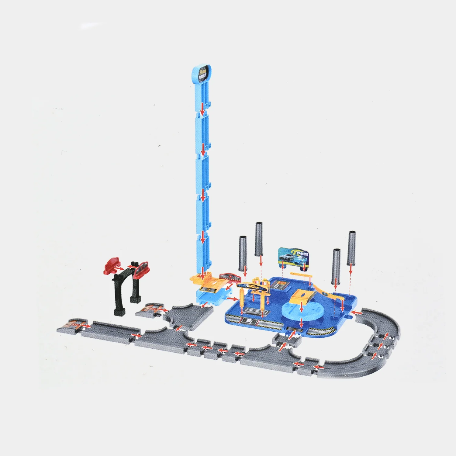 Parking Lot Puzzle Track - Image 2