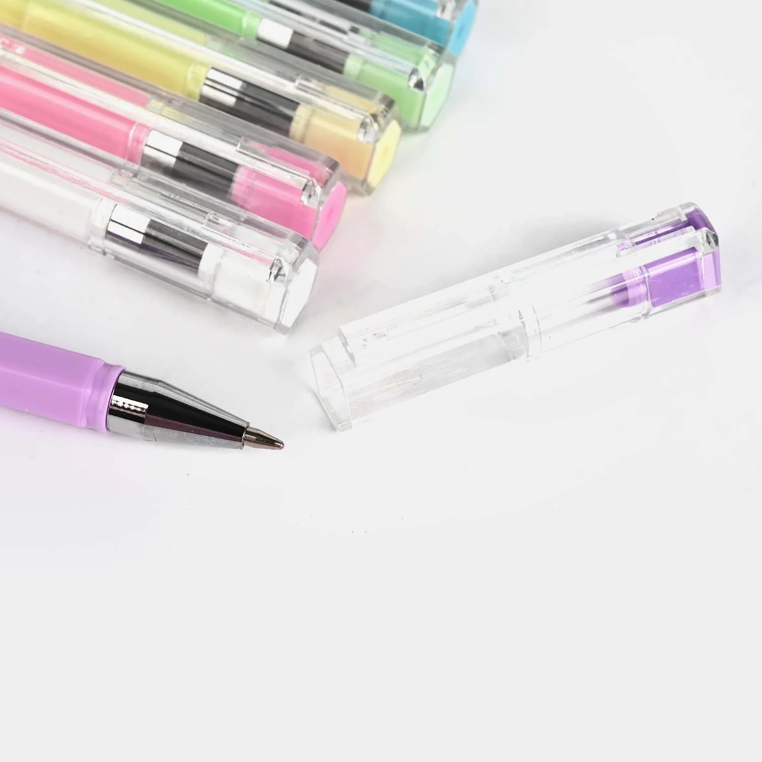 Pastel Color High-Light Gel Pen Set | 6PCs - Image 2