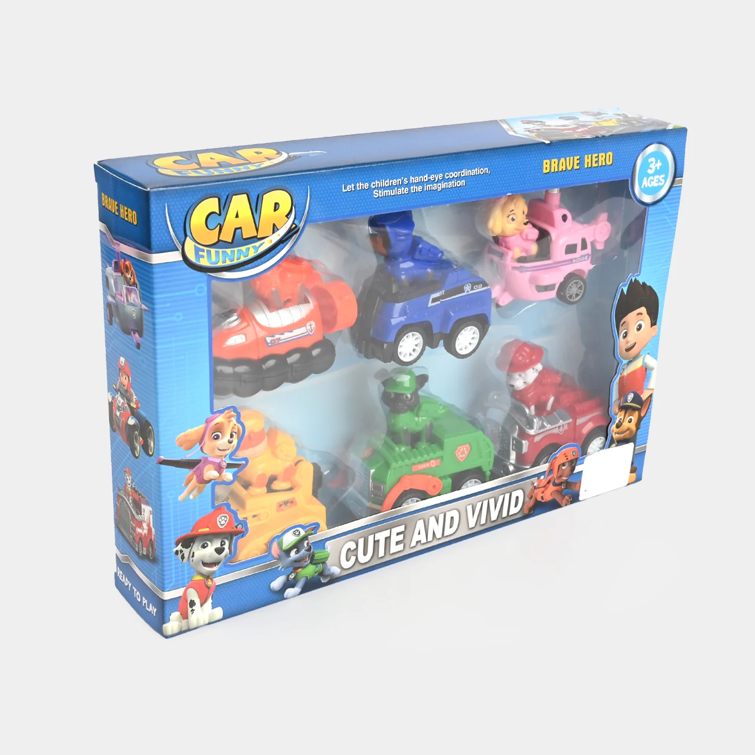 Dog Patrol Mini Vehicle Set ā 6 Pieces - Image 3