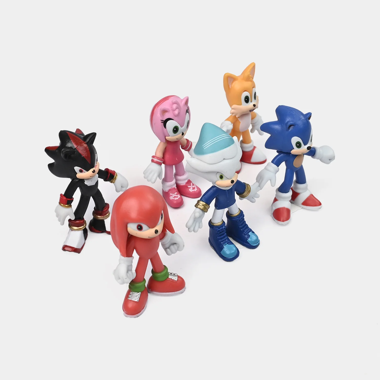 Sonic Prime Collectible Figures – 6-Pack Set