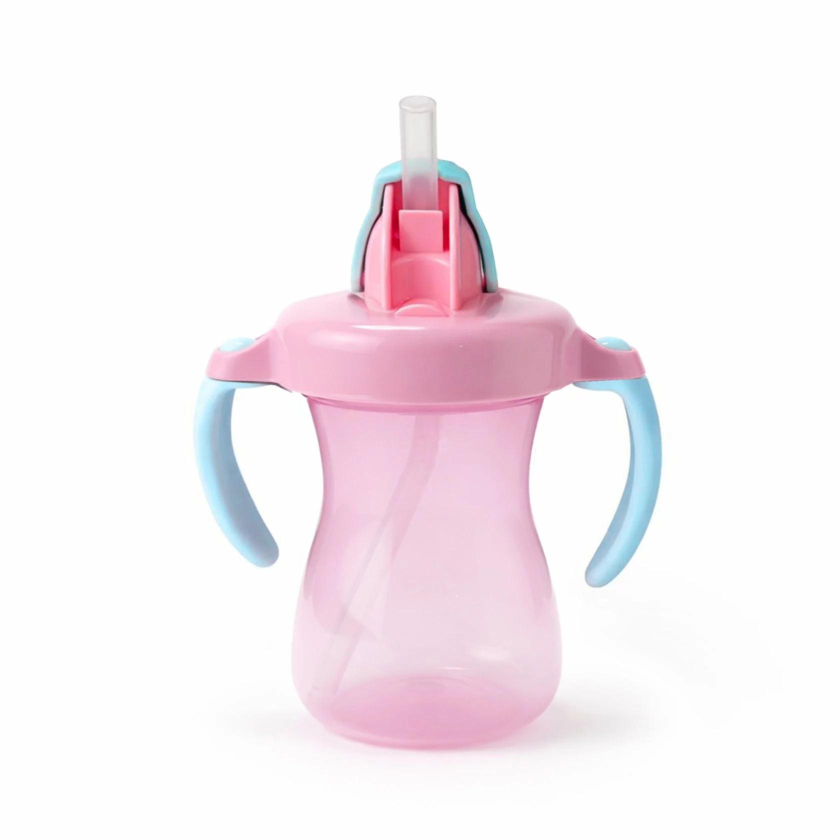 PETITE STRAW BOTTLE PINK 150ML - Image 2