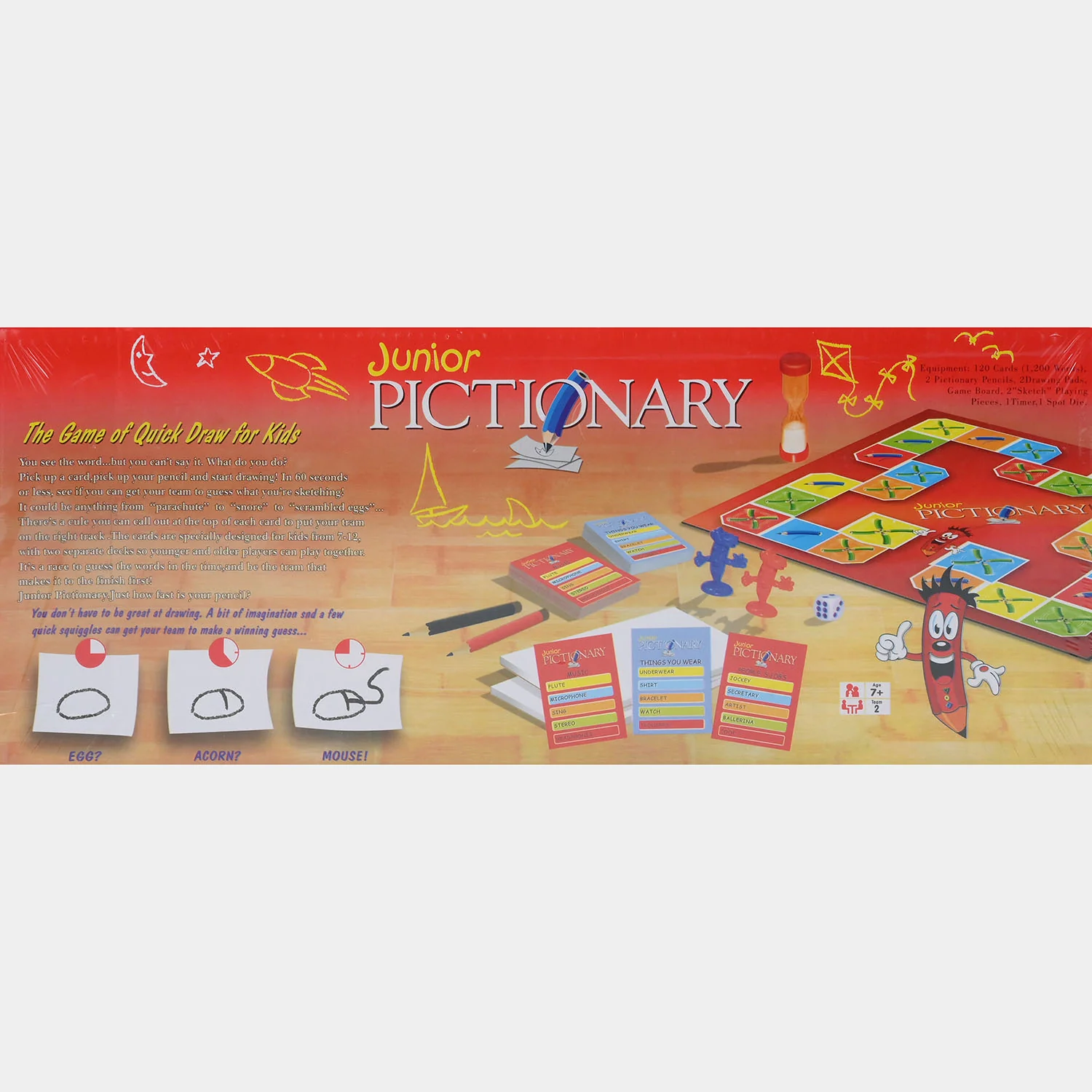 Junior Pictionary Board Game for Kids - Image 3
