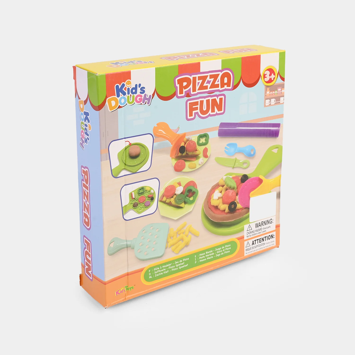 Pizza Fun Clay Play Set - Image 3