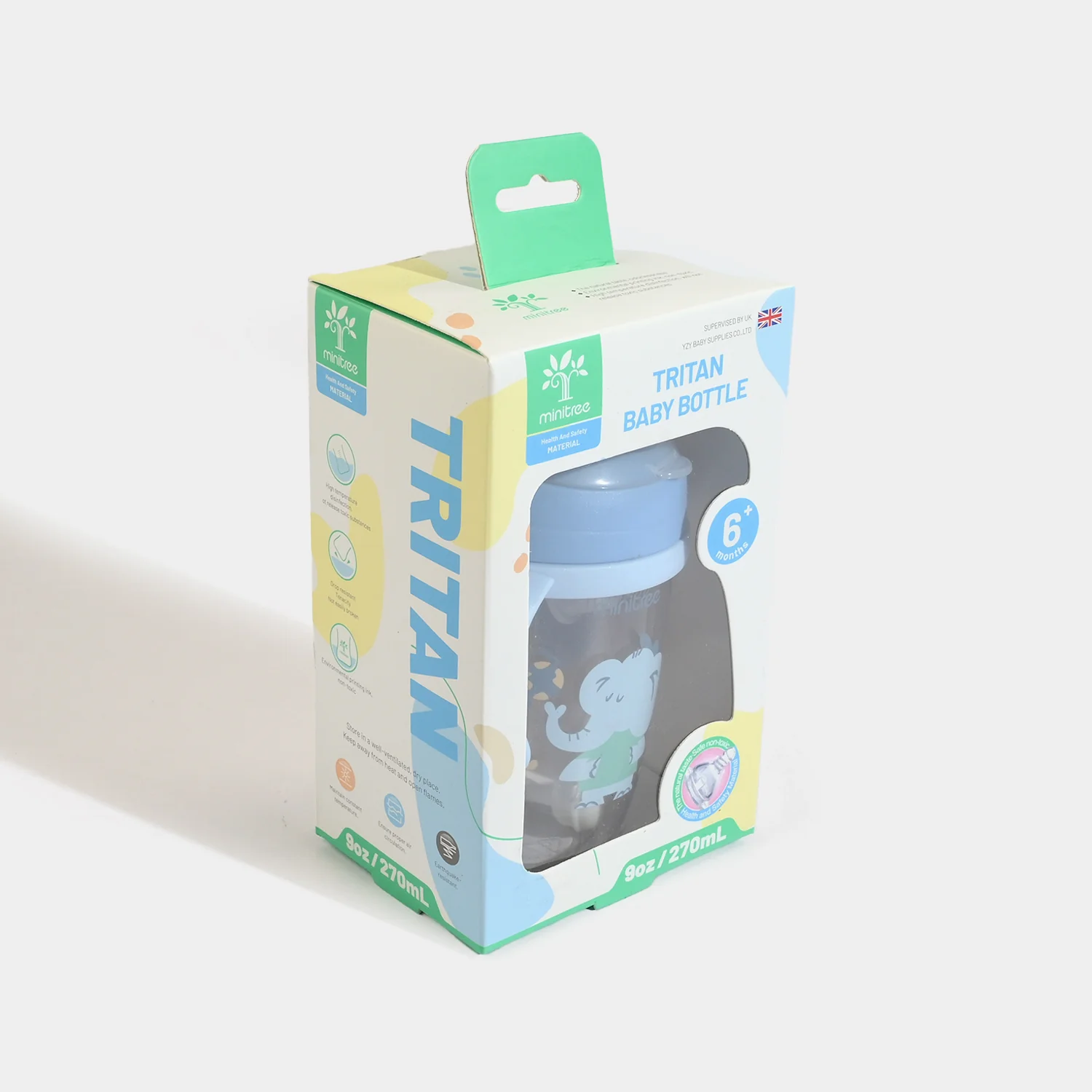 Minitree Tritan Baby Bottle – (270ml) - Image 4