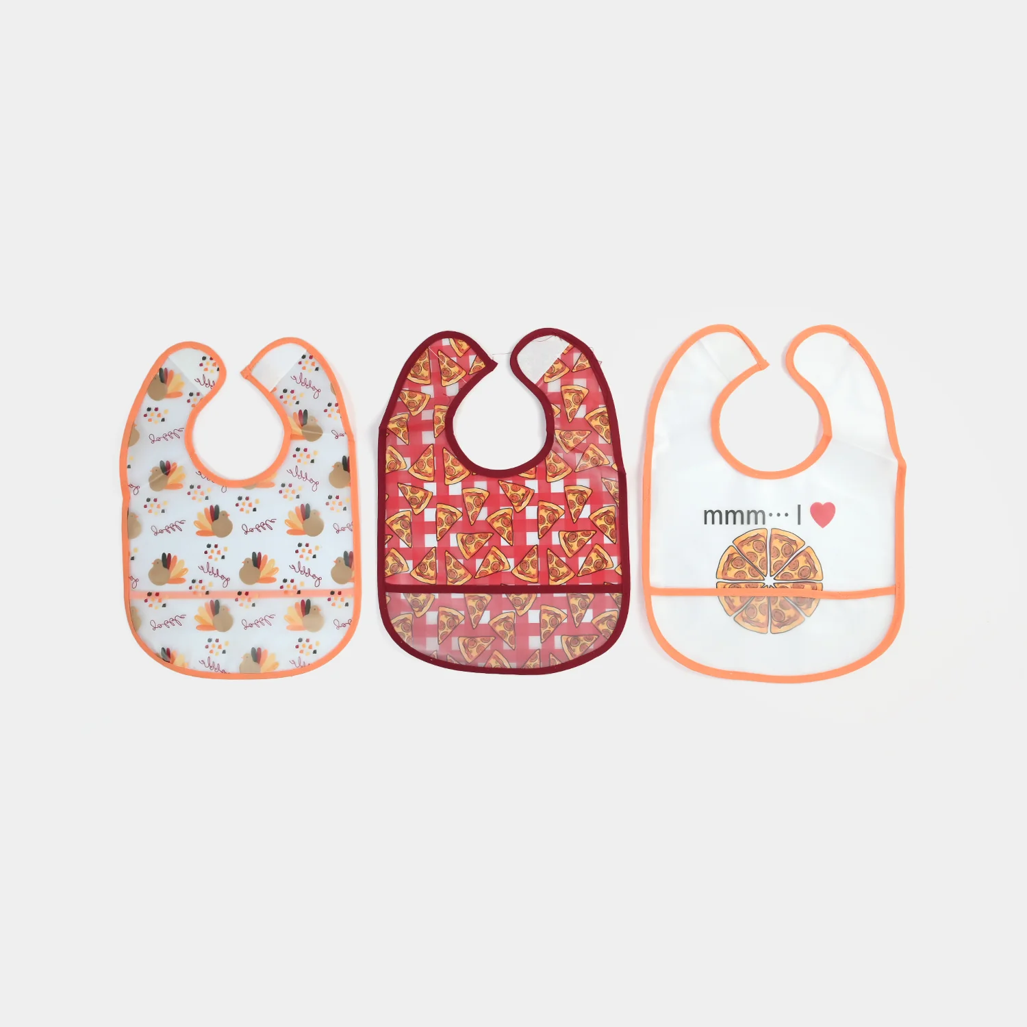 Infant Baby Bib/Apron Pack Of 5 | 3M+ - Image 2
