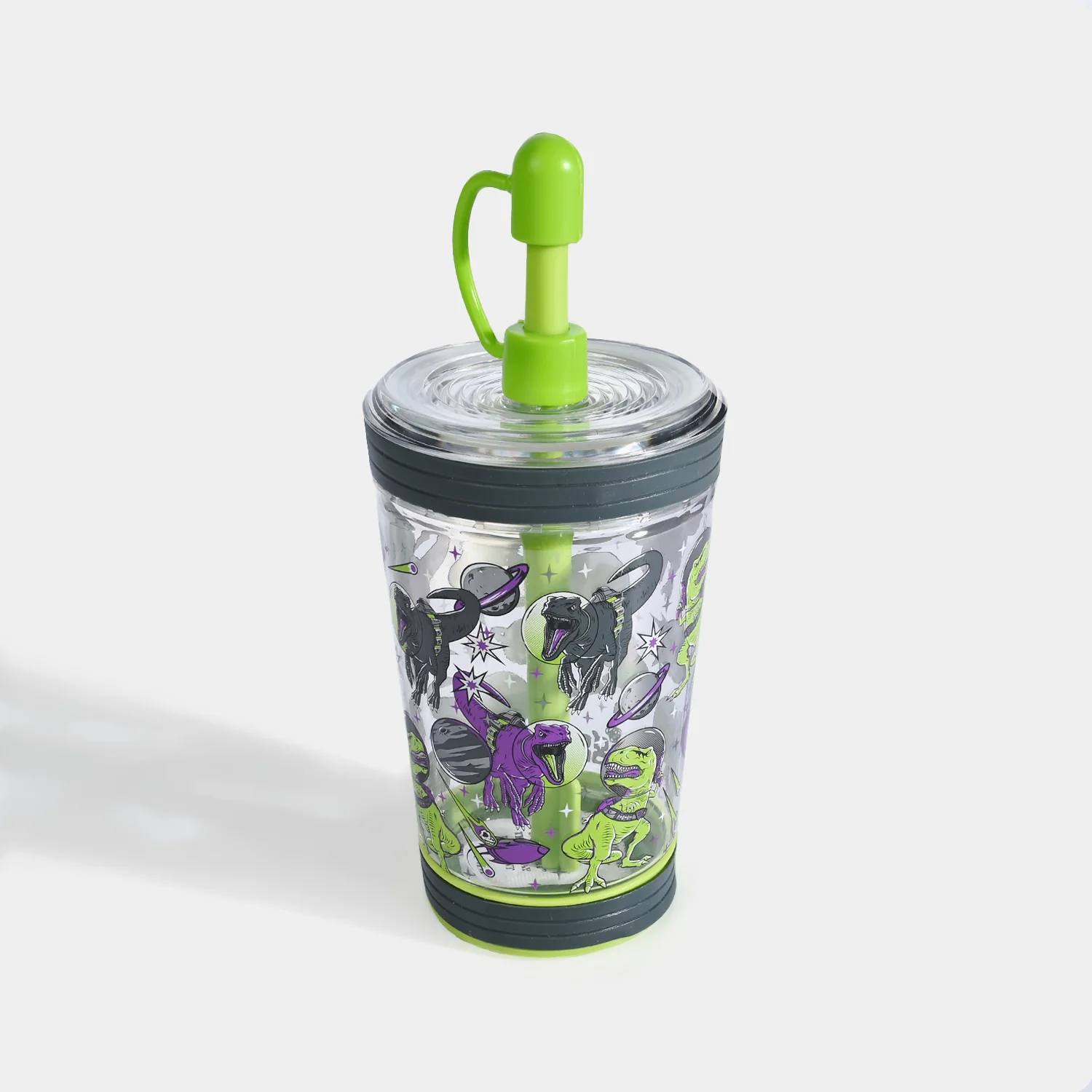 Kids Straw Water Bottle | 350ml - Image 2