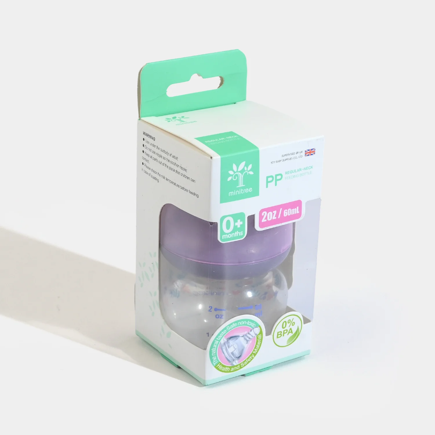 Minitree Baby Feeder Bottle 60ml - Image 5