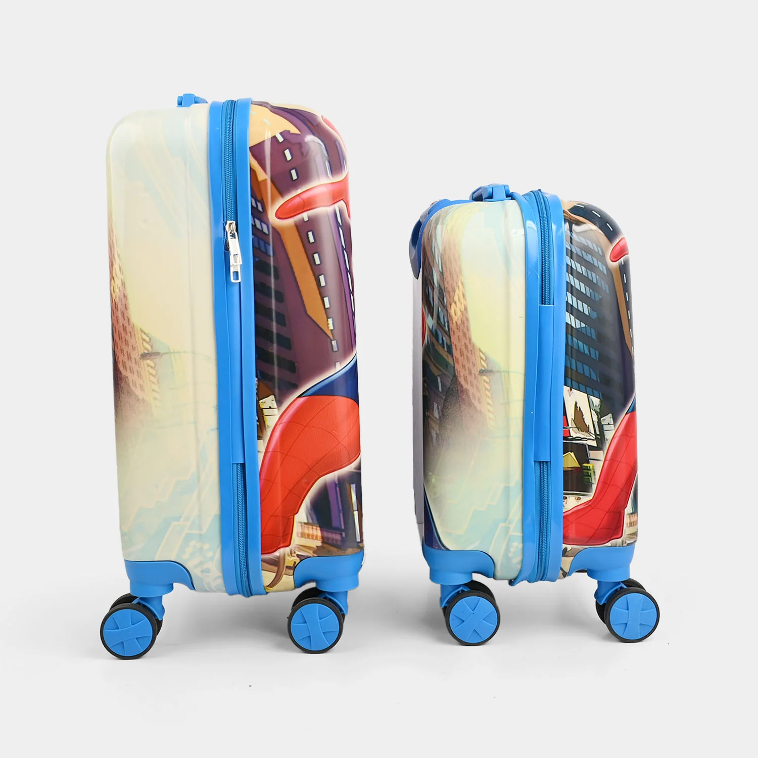 Character Themed Luggage Trolley Bag/ Travel Suitcase Set 2Pcs - Image 5