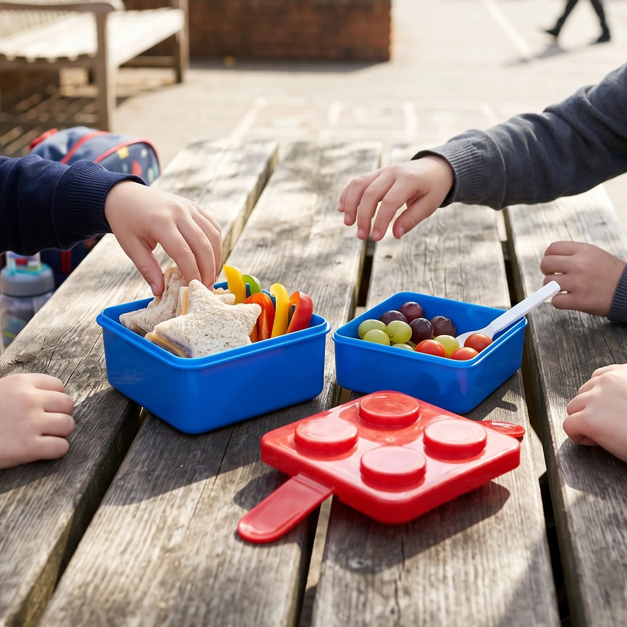 Plastic Lunch Box for Kids - Image 2