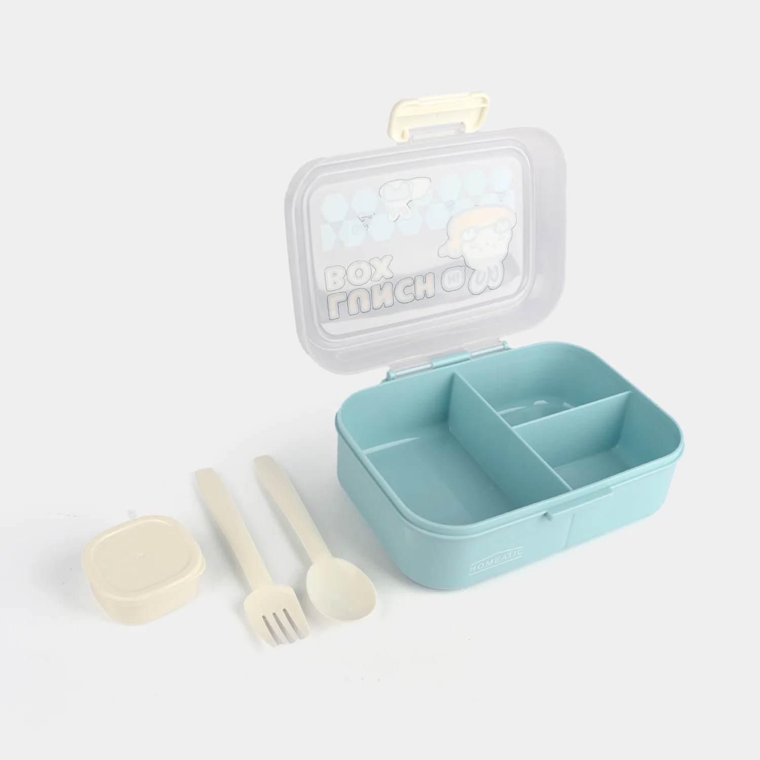 Plastic Lunch Box for Kids | 1.15Ltr - Image 2