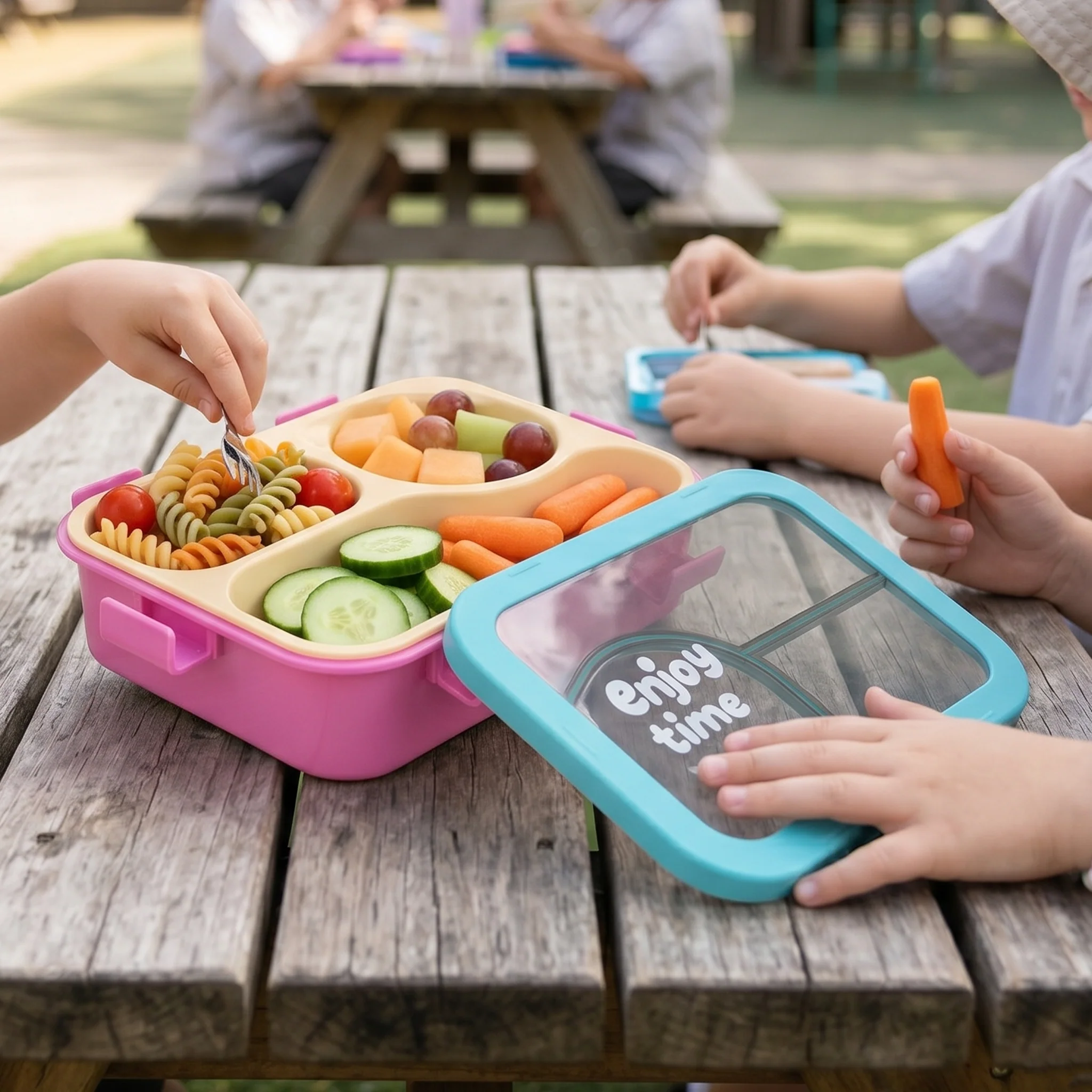 Plastic Lunch Box for Kids - Image 2