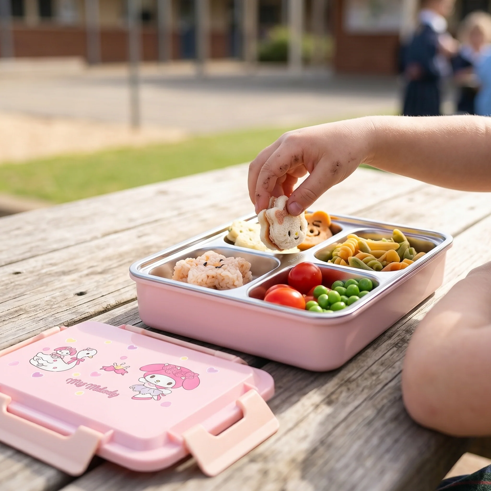 Plastic Lunch Box for Kids - Image 2