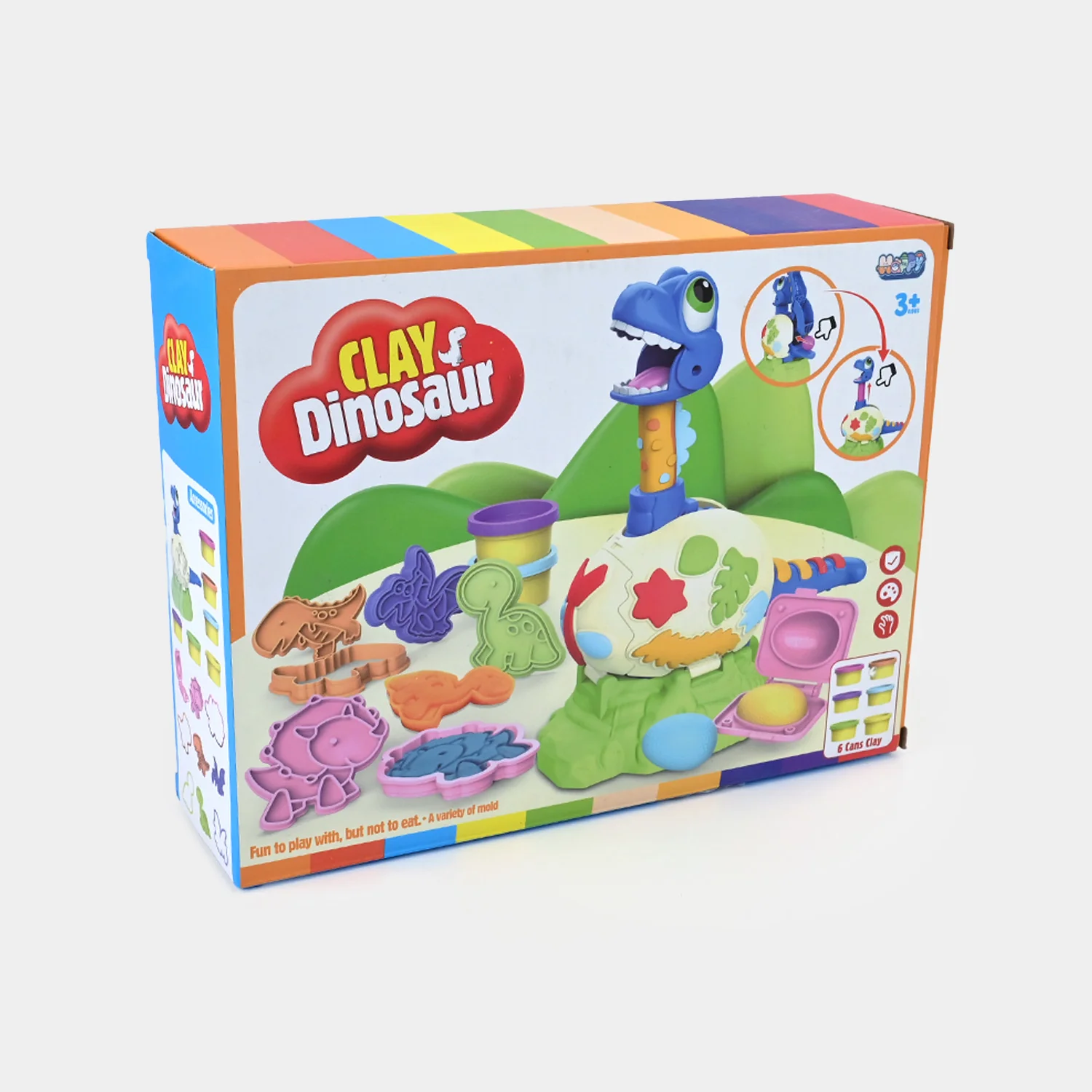 Clay Dinosaur Creative Play Set - Image 3