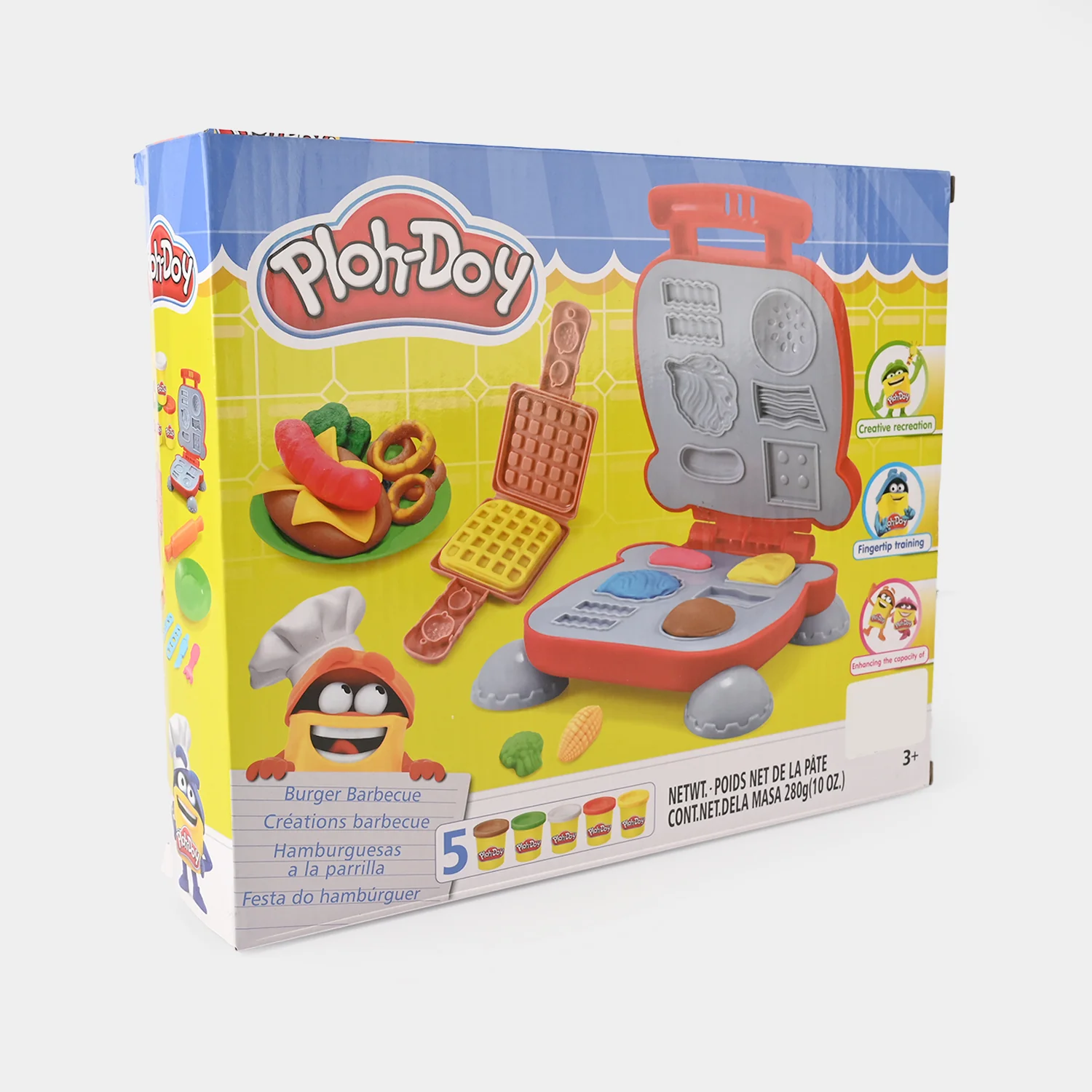 Play Dough With Hamburger Machine - Image 3