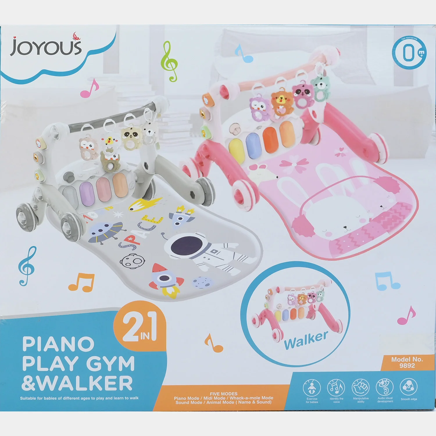 Baby Activity Gym & Push Walker - Image 3