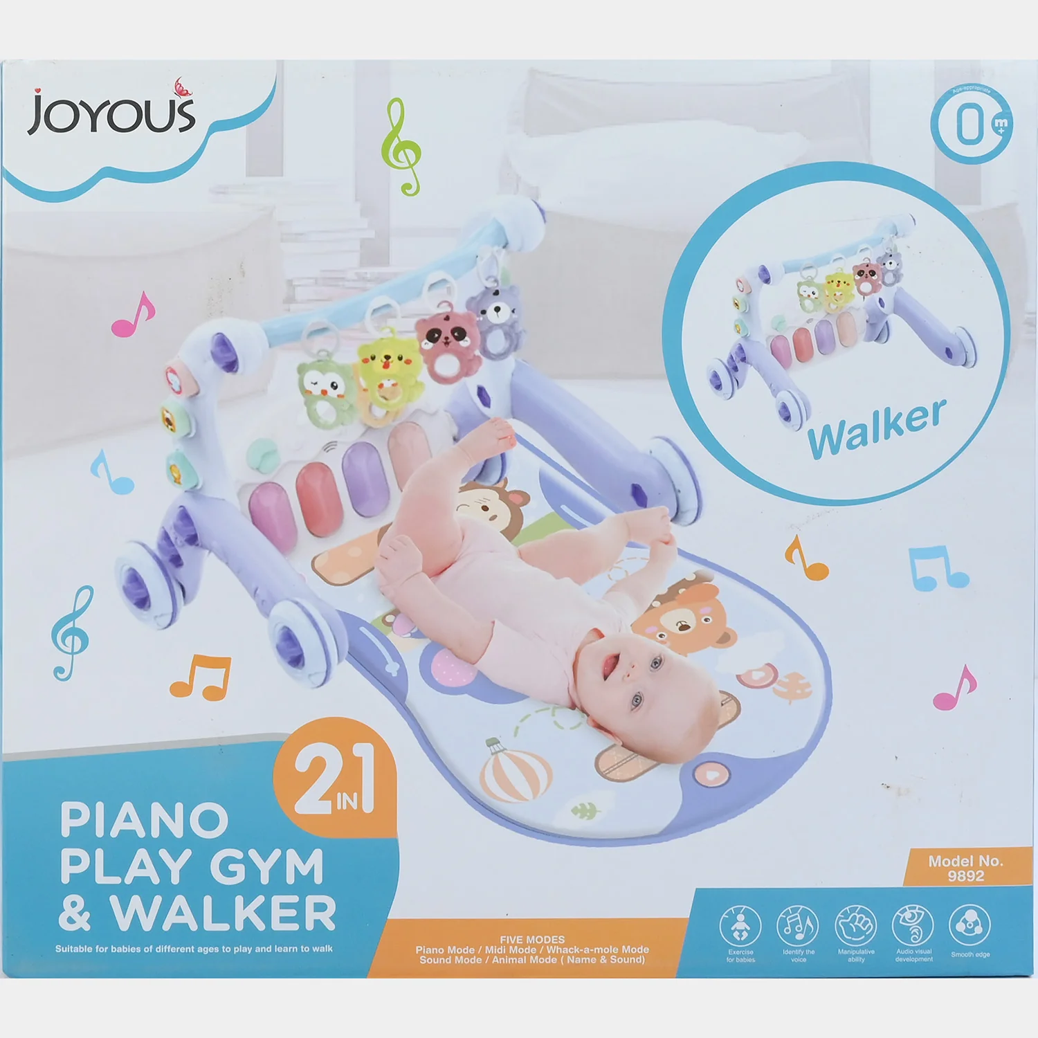 Baby Activity Gym & Push Walker - Image 4