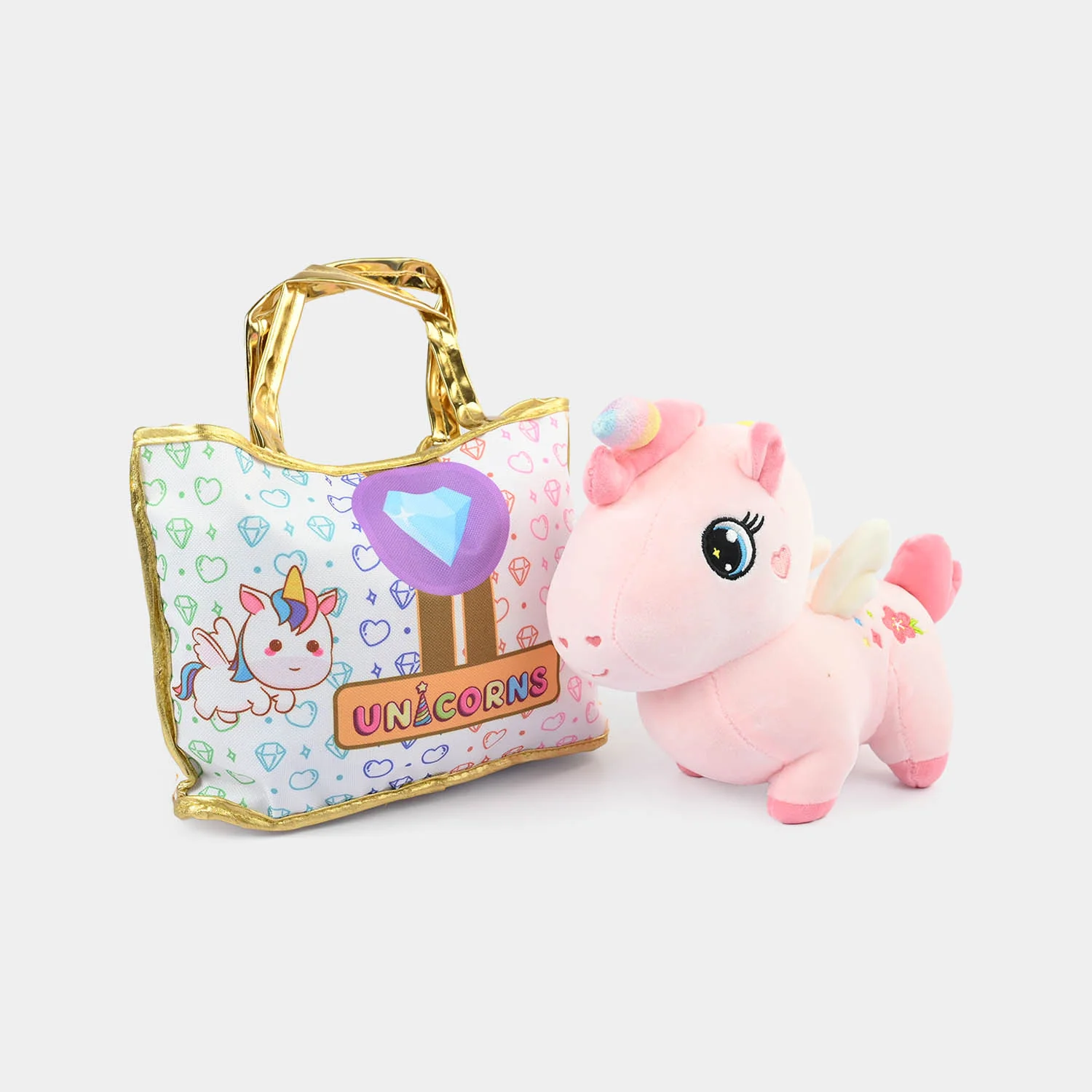 Plush Toy With Bag