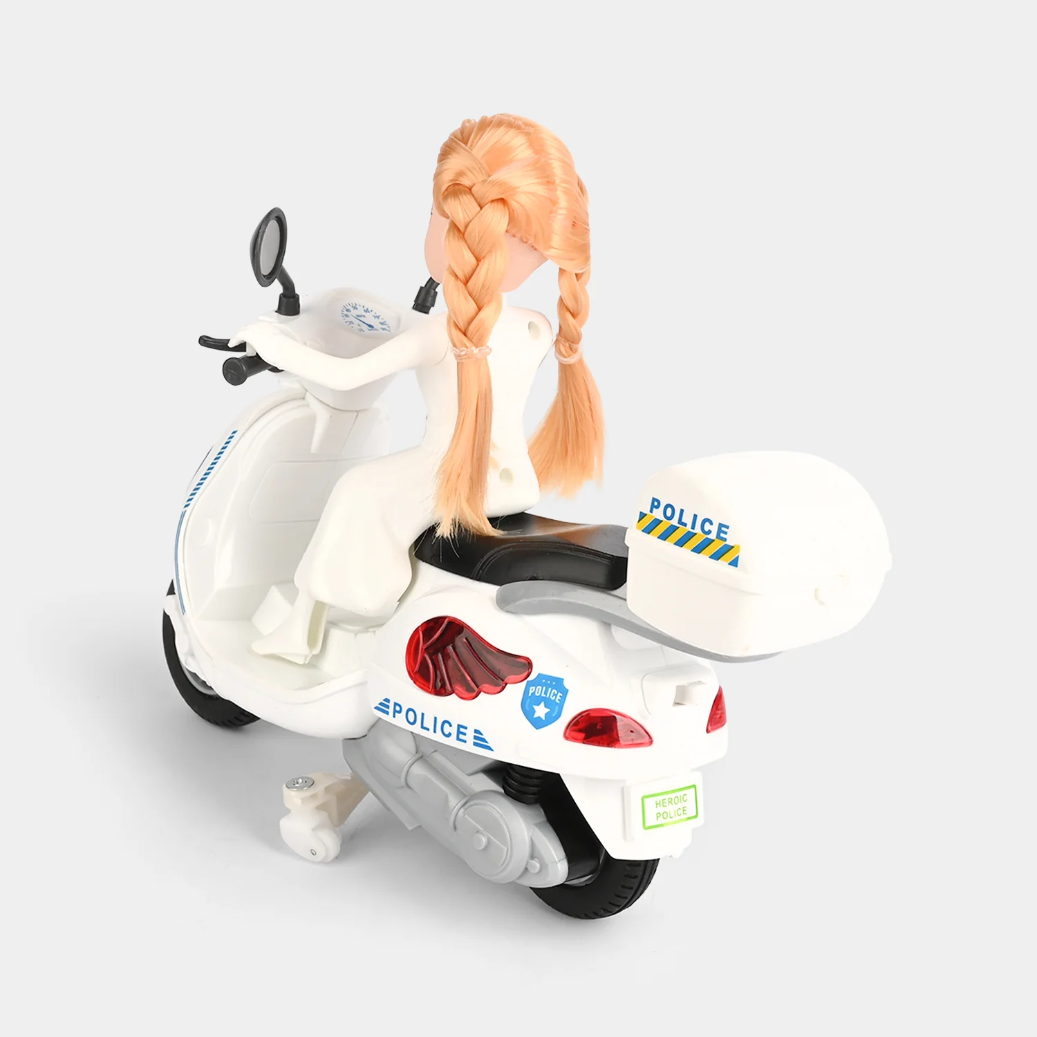 Police Motorcycle Toy - Image 5