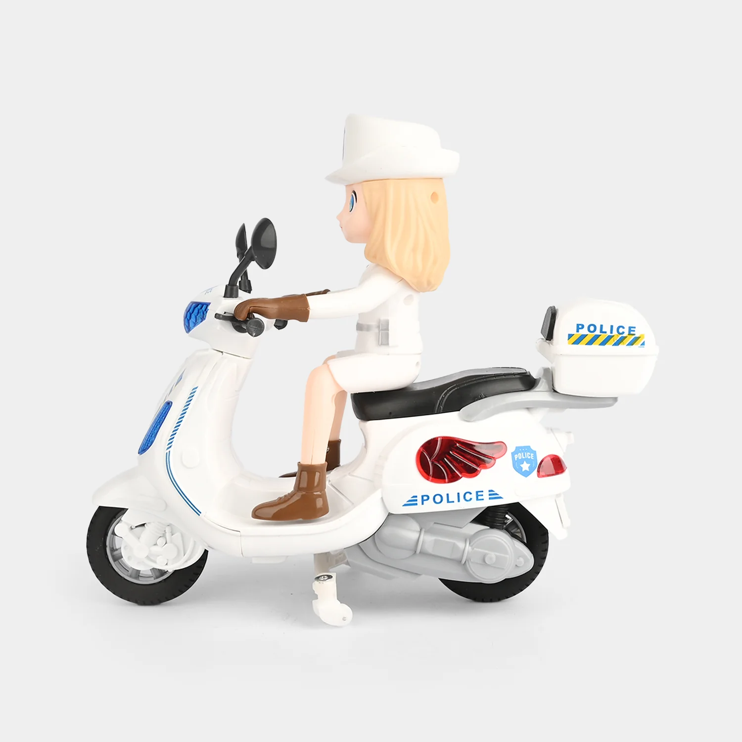 Police Motorcycle Toy - Image 2