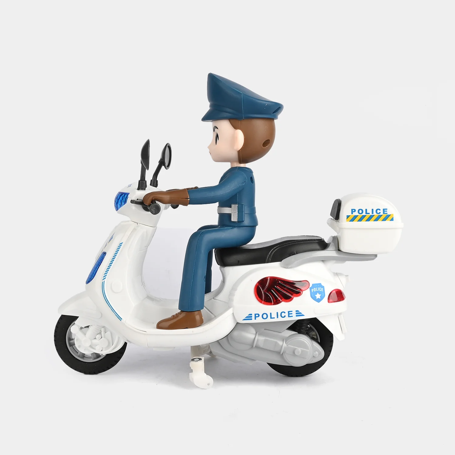 Police Motorcycle Toy - Image 2