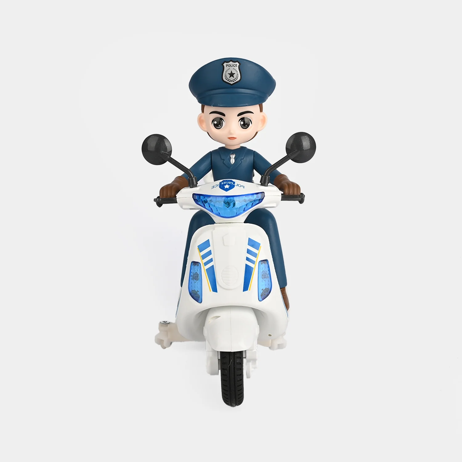 Police Motorcycle Toy - Image 4