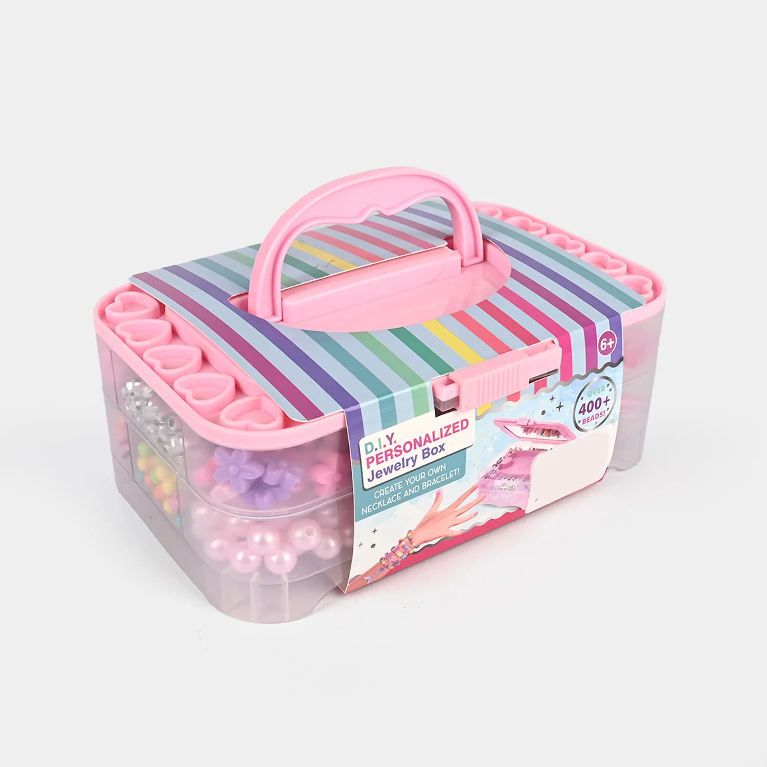 DIY Personalized Jewelry Box Beads Craft Set - Image 3
