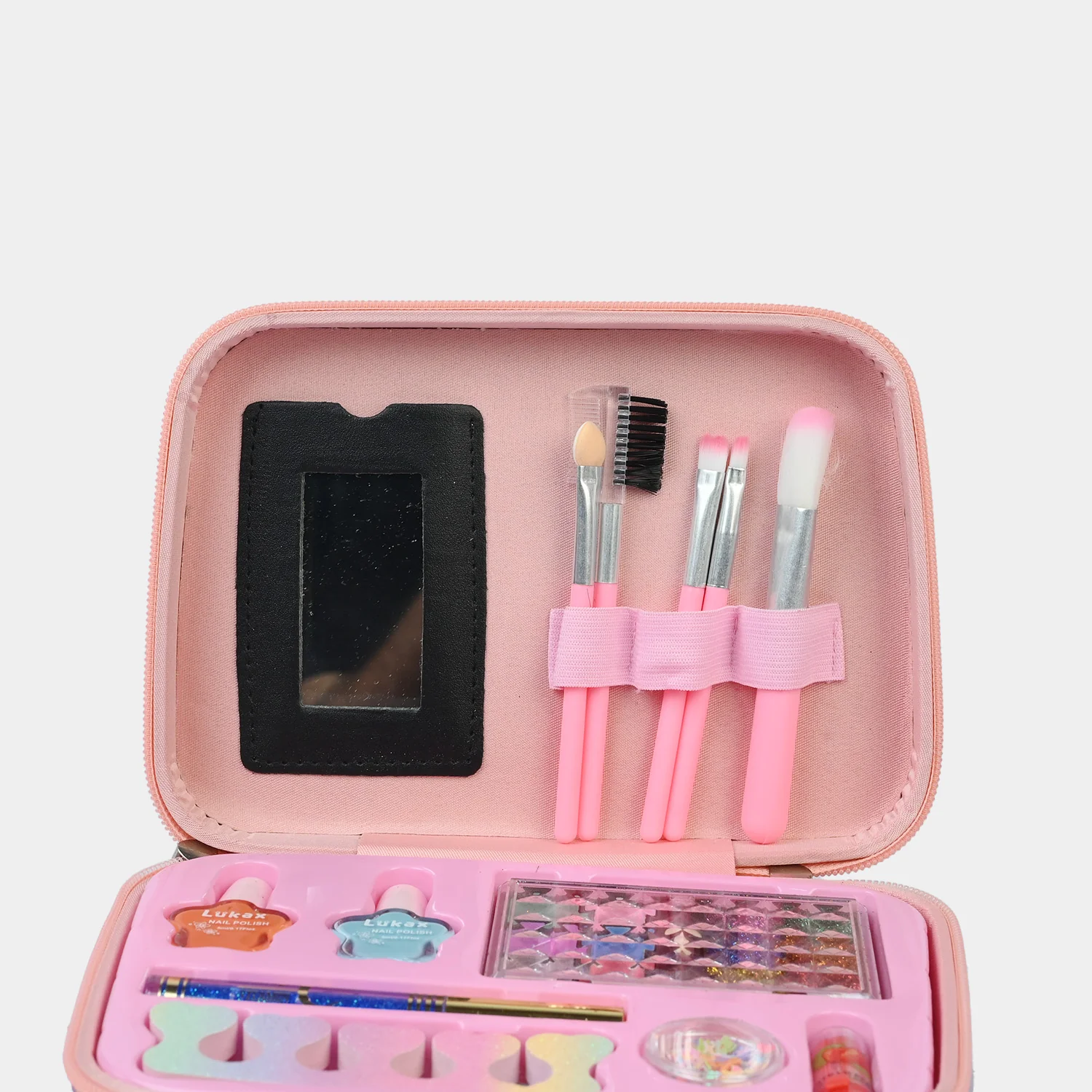 Girls Makeup Set with Carrying Case - Image 2