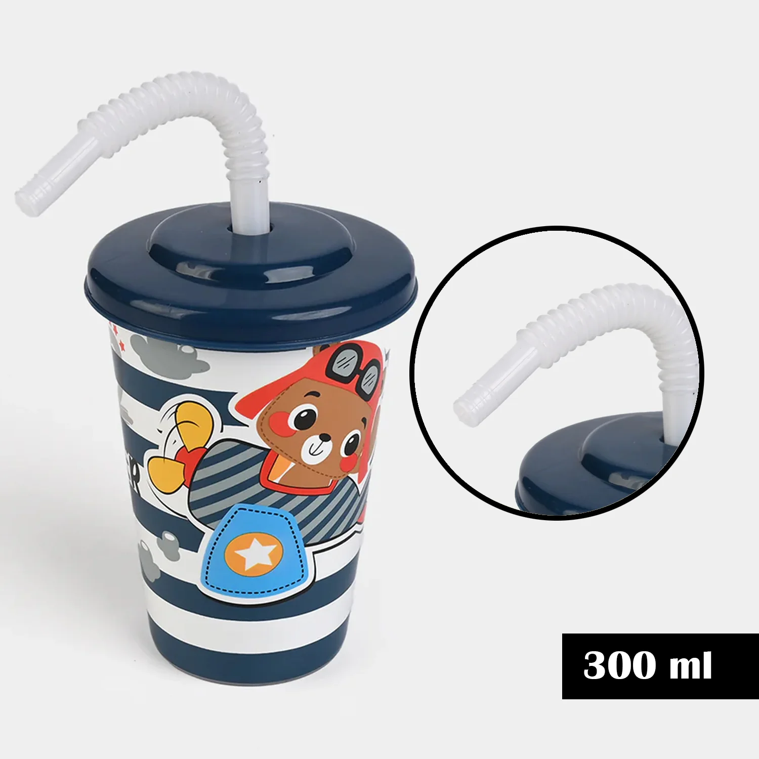 Kids Straw Water Bottle