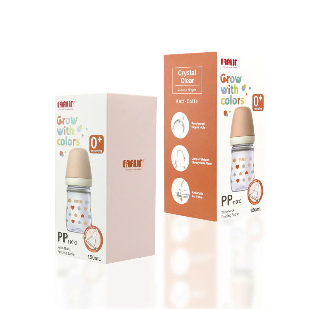 PP WIDE NECK FEEDING BOTTLE 150ML - Image 4