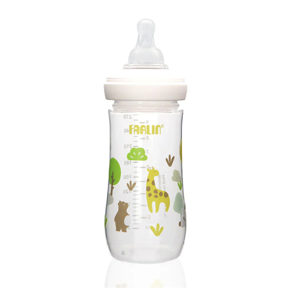 PP WIDE NECK FEEDING BOTTLE 270ML - Image 2