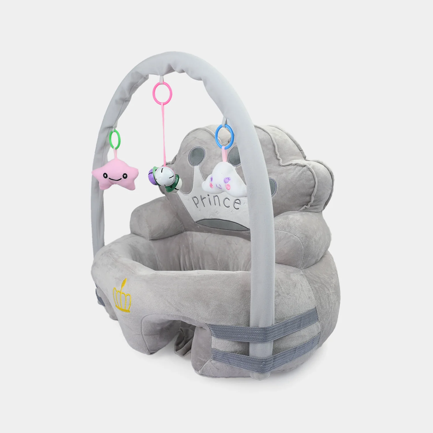 Princess Rattle Baby Floor Seat/Support Sofa Seat - 6M+ - Image 2