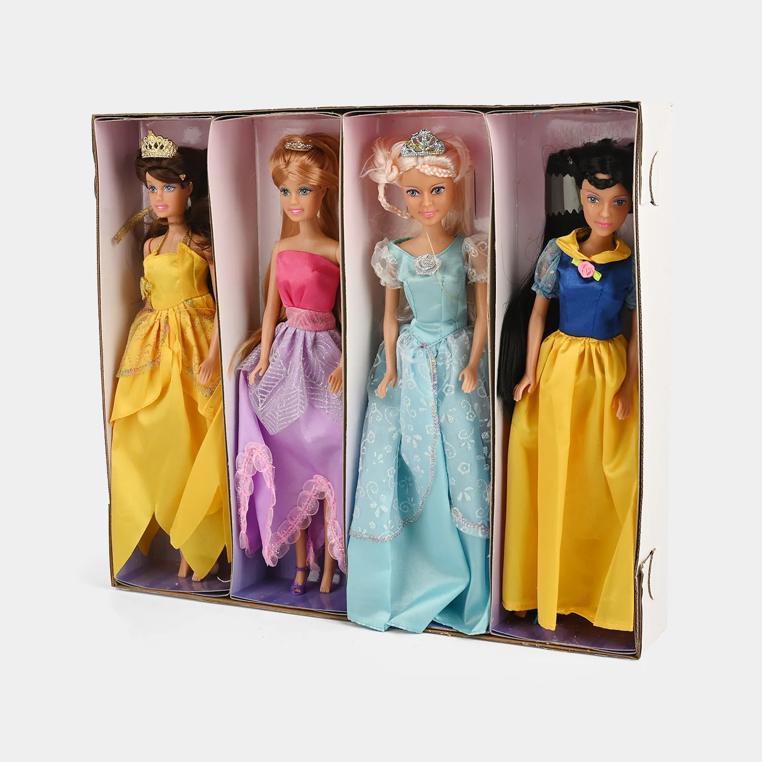 Princess Fashion Doll Gift Set | 4PCs - Image 4