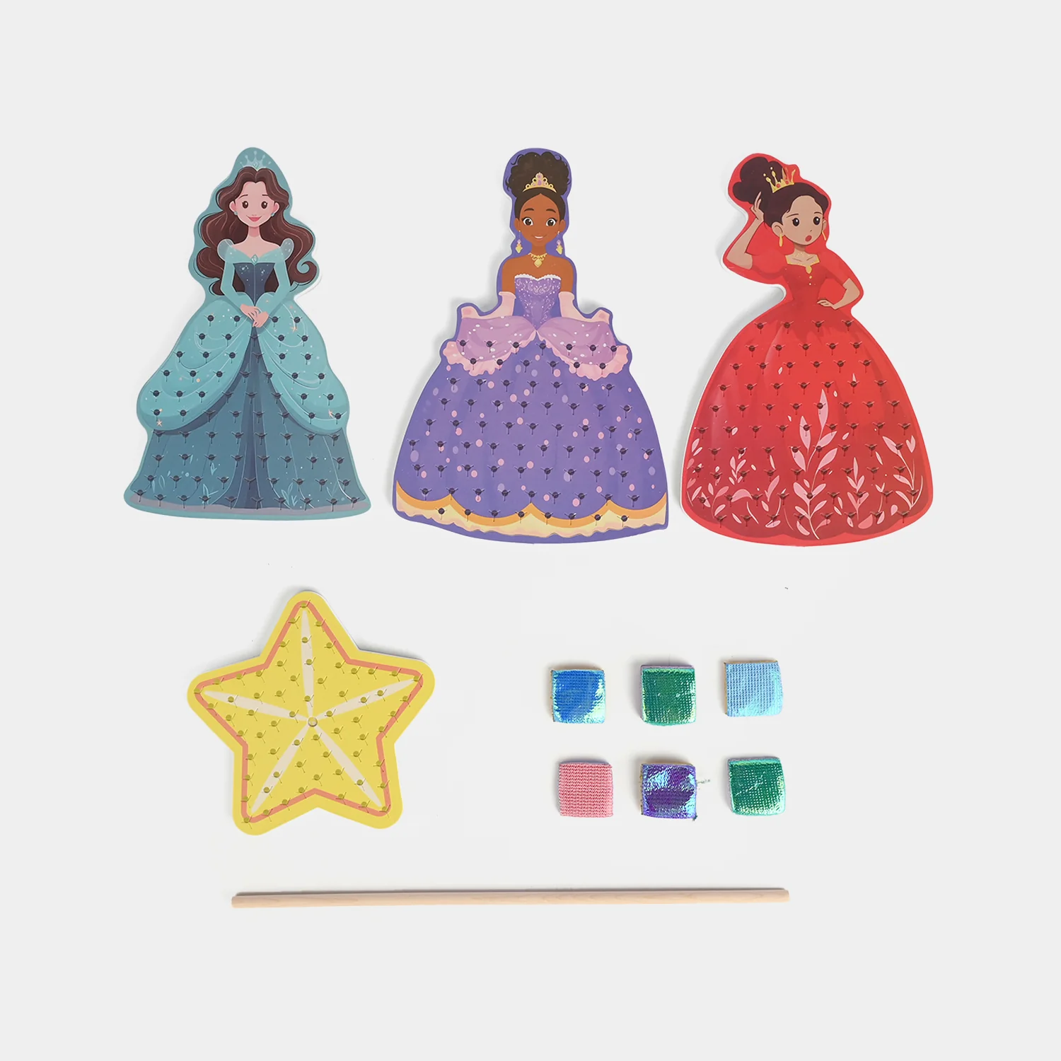 DIY Fashion Princess Poke Art Set - Image 2